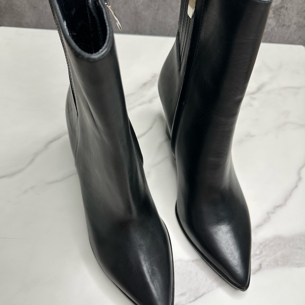 Steve Madden Rickki Pointed-Toe Booties - Picture 2 of 8